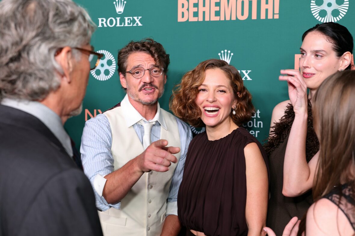 Pedro Pascal at Behemoth premiere in NYC