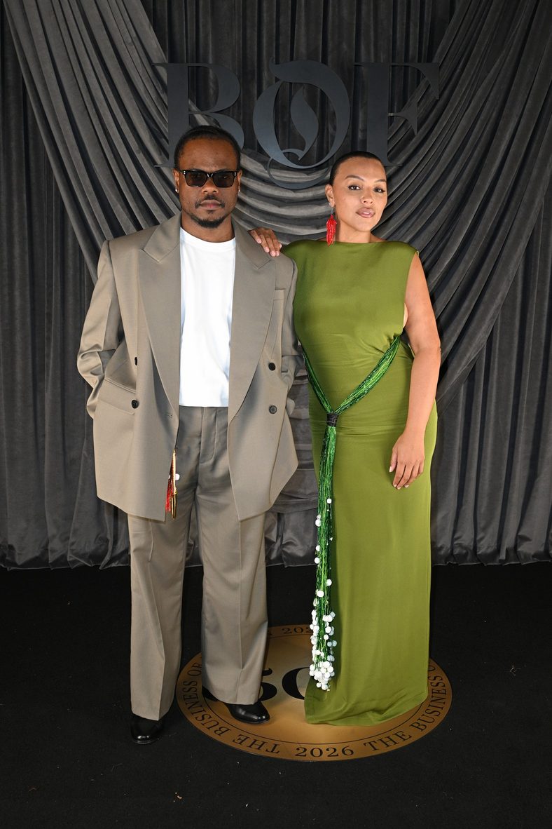 Traiceline Pratt & Paloma Elsesser attend BoF500 Gala in Paris