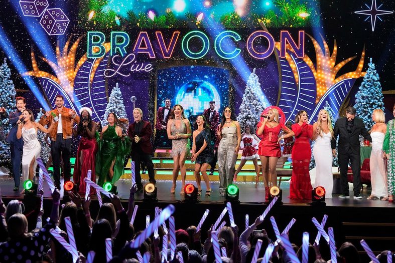 Still from BravoCon Live with Andy Cohen: Holiday Special