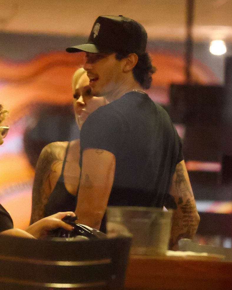 Bunnie XO and Dylan Wolf go out for dinner in Sherman Oaks