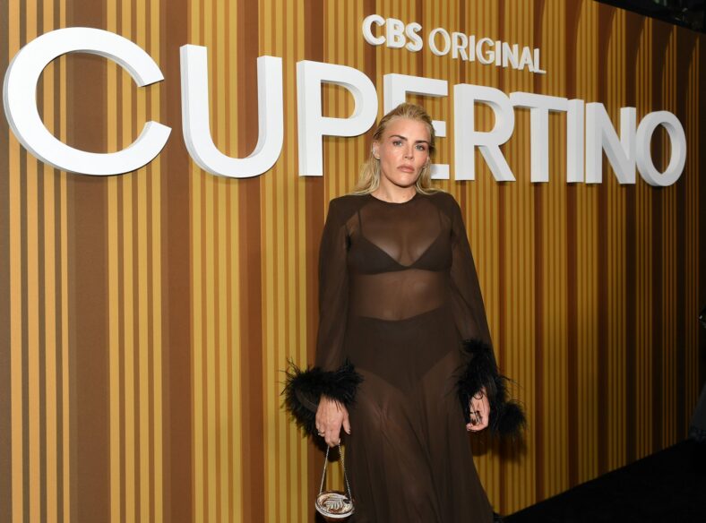 Busy Philipps at Cupertino premiere