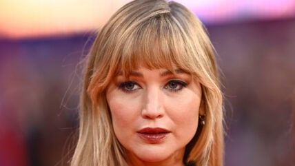 Jennifer Lawrence attends the "Die My Love" Headline Gala at the 69th BFI London Film Festival at The Royal Festival Hall on October 17, 2025 in London, England.