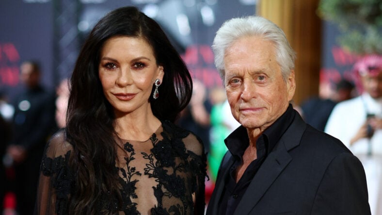 Catherine Zeta-Jones and Michael Douglass attend Women In Cinema event at the Red Sea International Film Festival 2024
