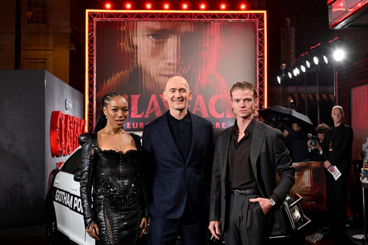 Clayface stars at European premiere in London