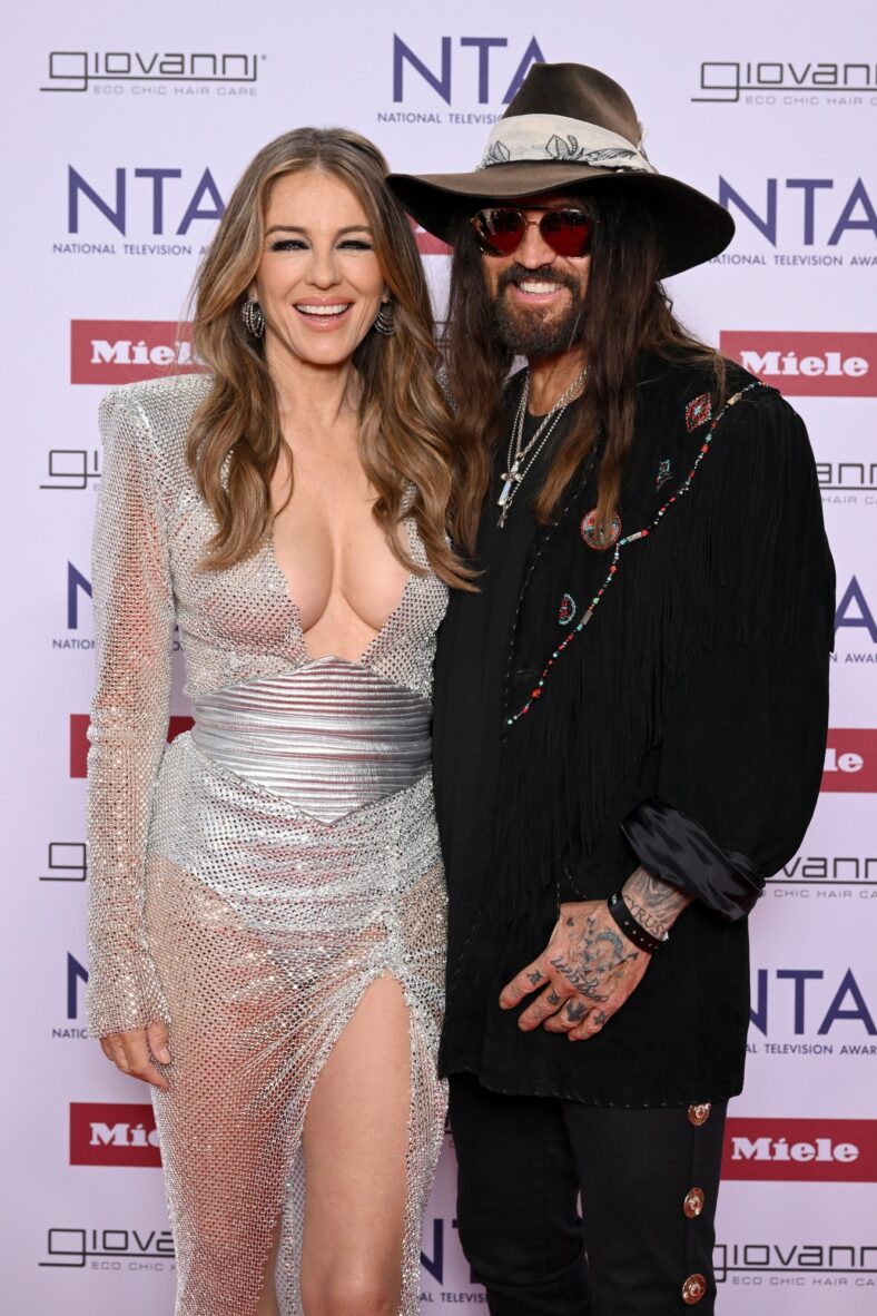 Elizabeth Hurley & Billy Ray Cyrus engaged