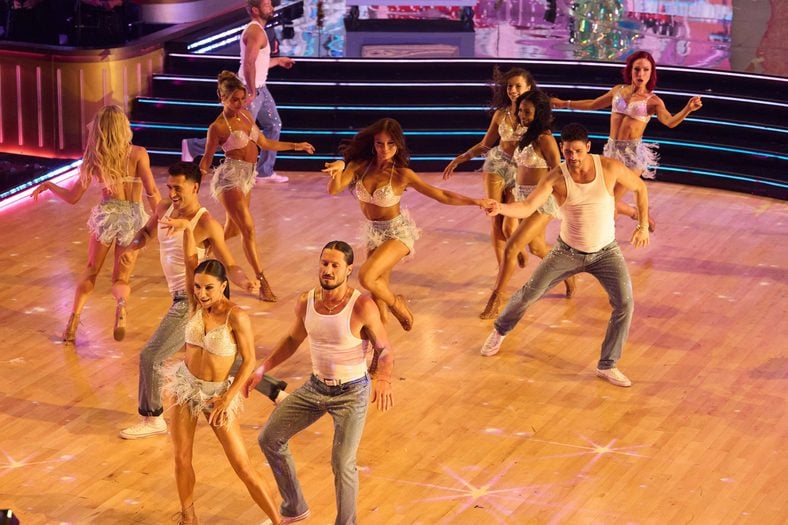 Still from Mariah Carey night on Dancing with the Stars