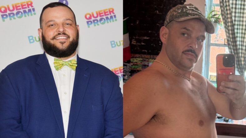 Daniel Franzese shows off his weight loss
