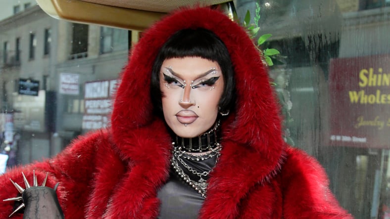 Daya Betty attends RuPaul's Drag Race All Stars 10 + Tea Around Town Bus event