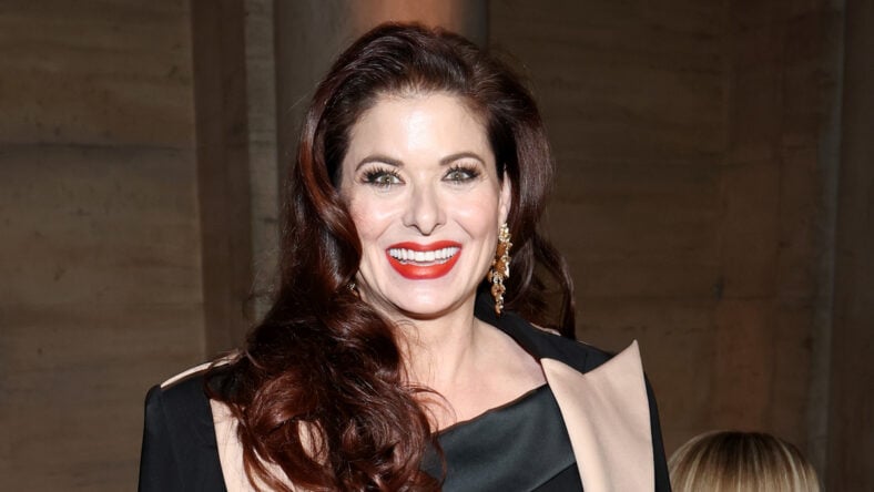 Debra Messing at the Christian Siriano Spring/Summer 2027 show in 2026