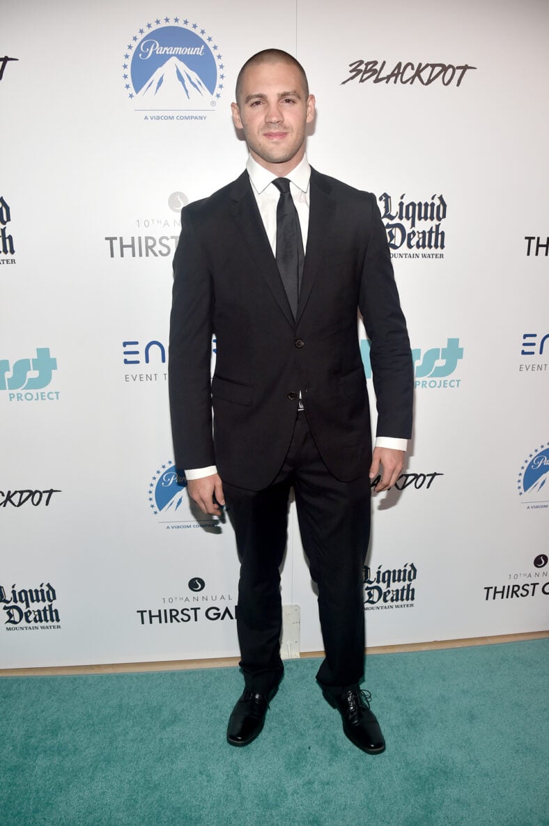 Steven R. McQueen at the Thirst Project's 10th Annual Thirst Gala at The Beverly Hilton Hotel on September 28, 2019 in Beverly Hills, California.