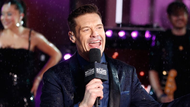 Ryan Seacrest hosting Dick Clark's New Year's Rockin' Eve in 2025