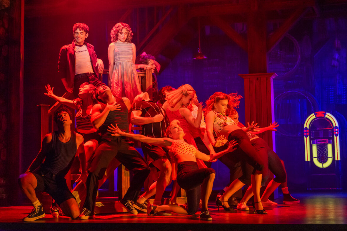 Dirty Dancing musical on stage