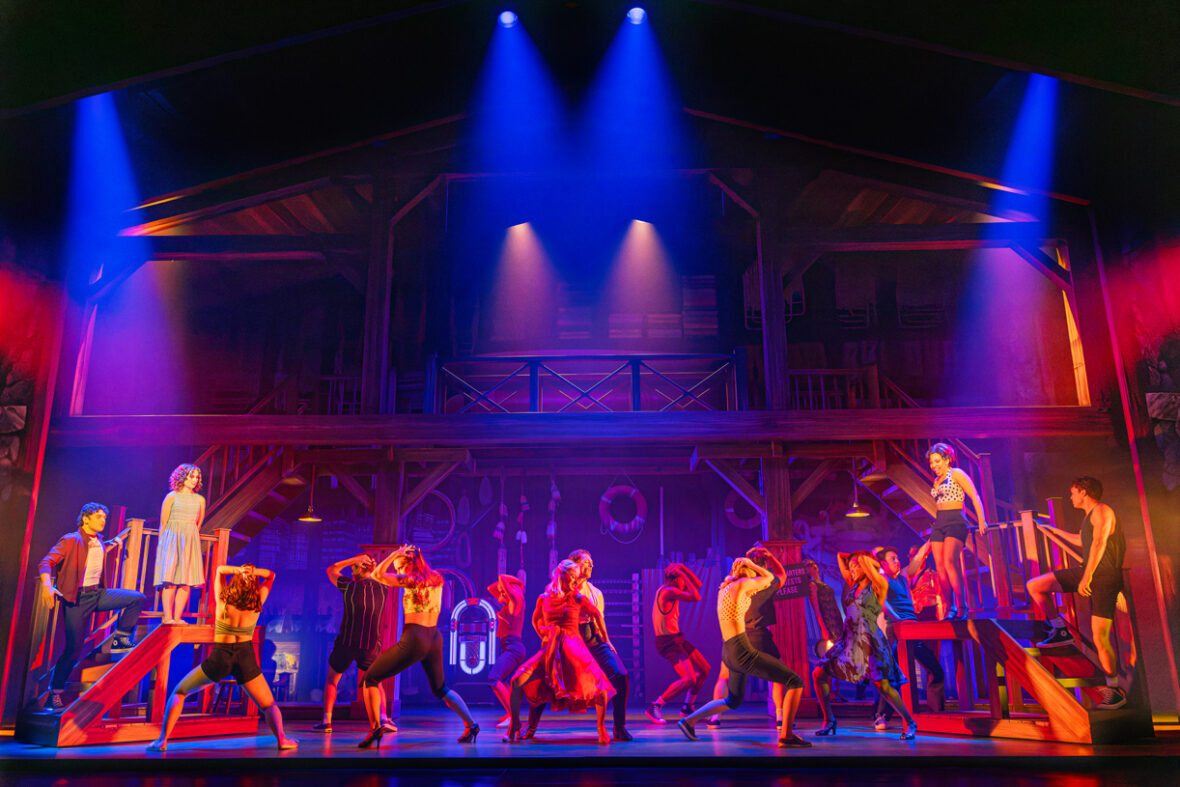 Dirty Dancing musical on stage