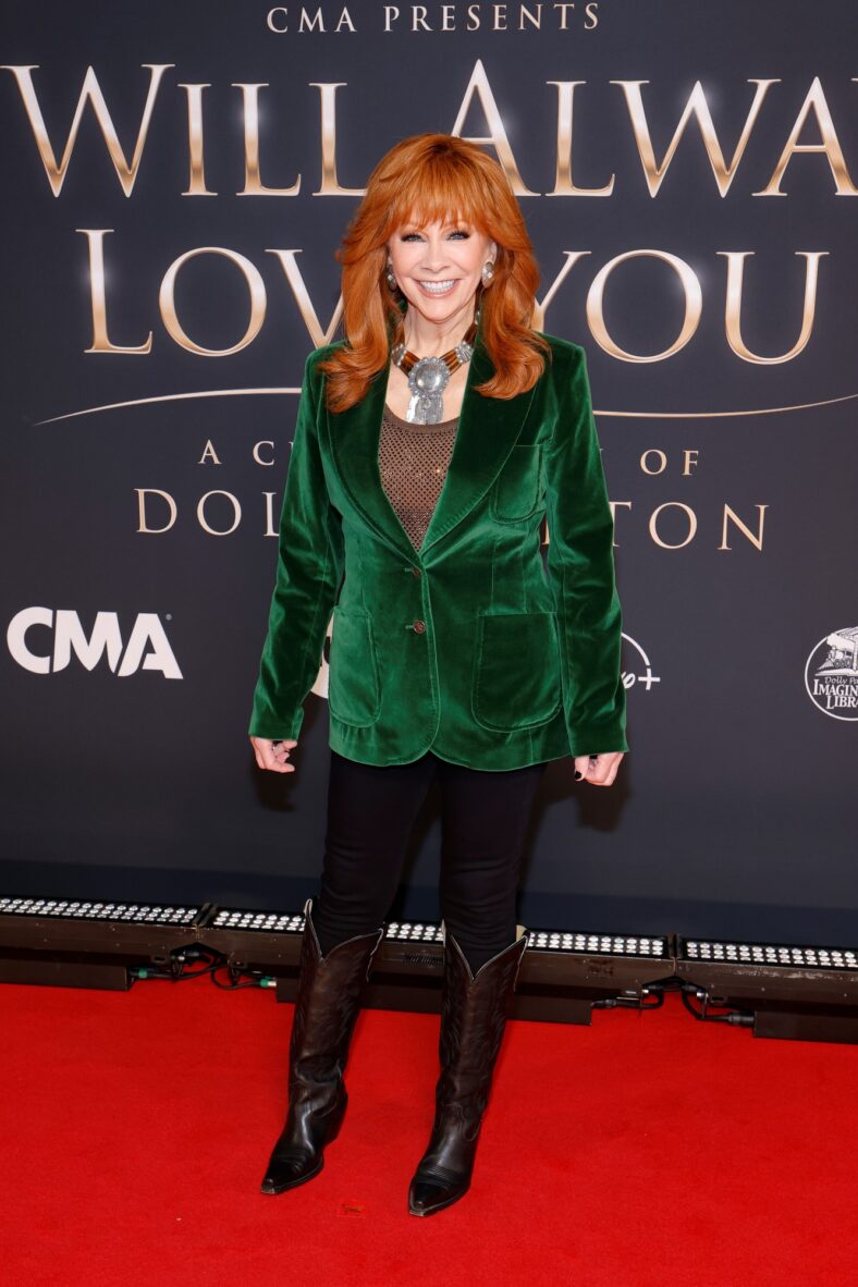 Reba McEntire at Dolly Parton tribute