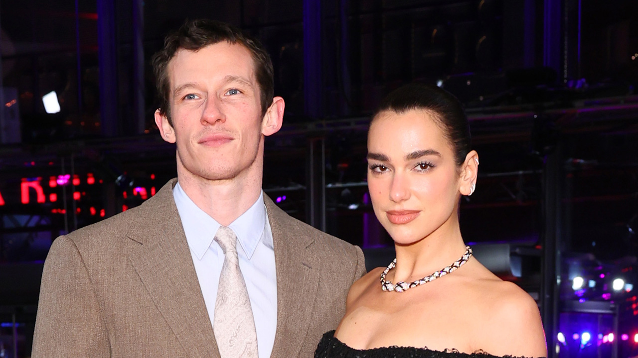 Dua Lipa & Callum Turner Take Their Dog for Afternoon Stroll Around NYC