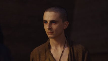 Timothee Chalamet in Dune Part Three