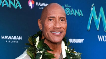 Dwayne Johnson stock photo