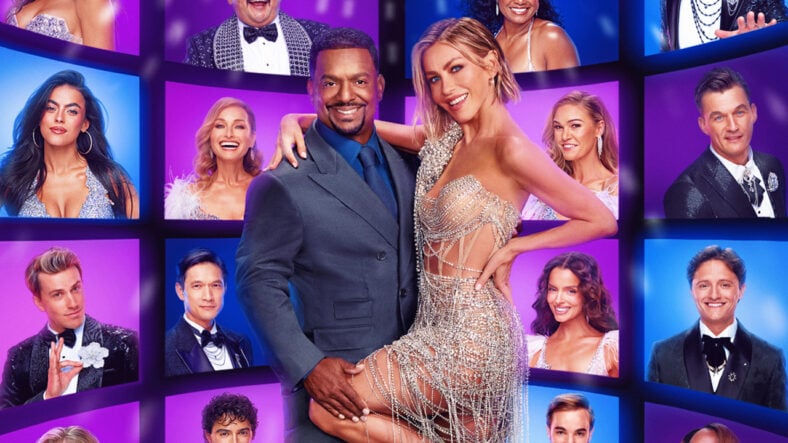Alfonso Ribeiro and Julianne Hough featured on the DWTS season 35 key art