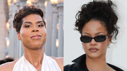 EJ Johnson Rihanna composite photo