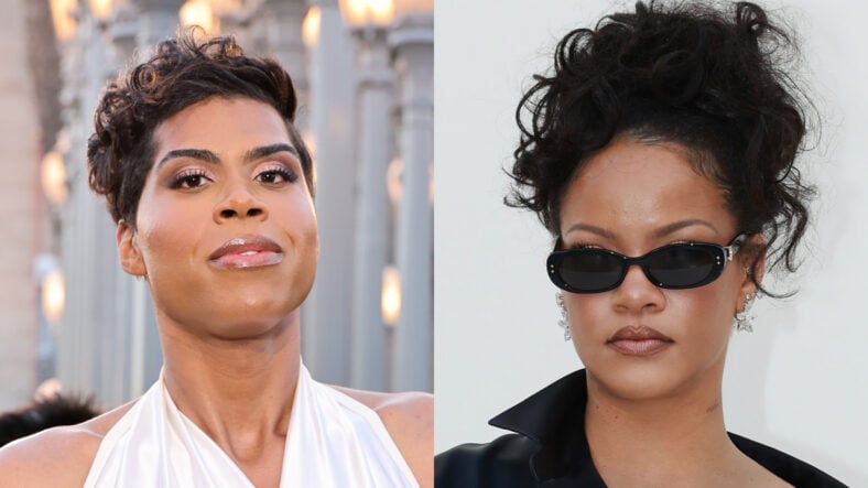 EJ Johnson Rihanna composite photo
