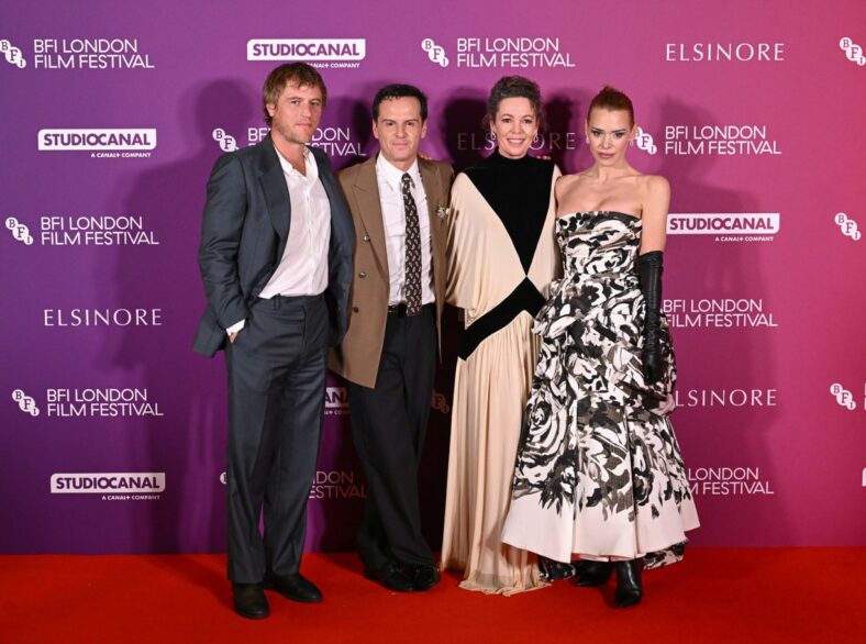 Celebs at the Elsinore premiere in London
