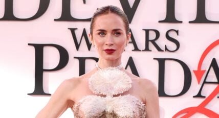 Emily Blunt on the red carpet