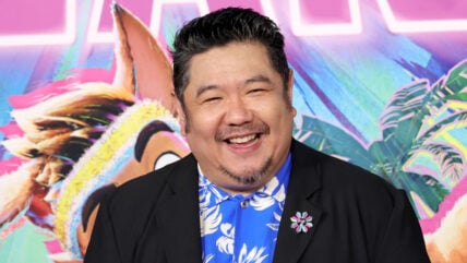 Eric Bauza attends Forgotten Island premiere