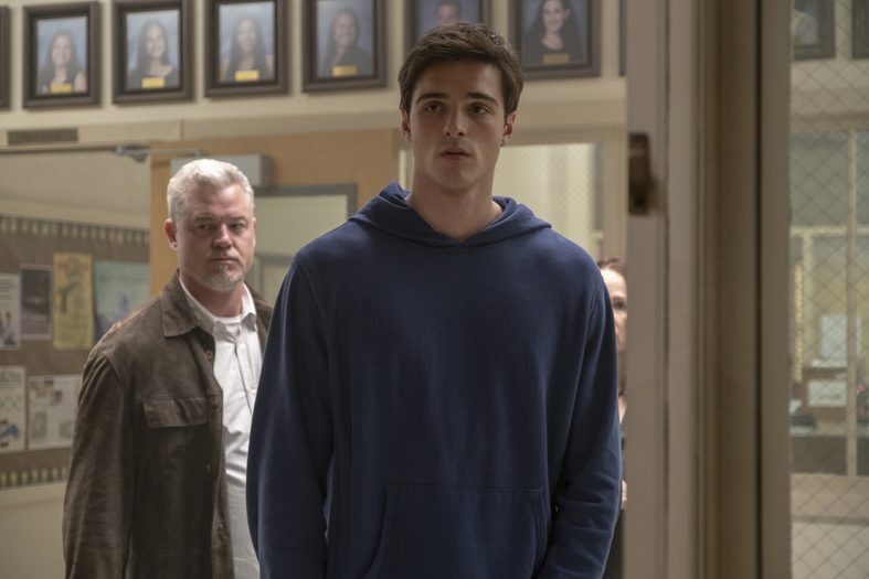 Still of Eric Dane and Jacob Elordi in Euphoria