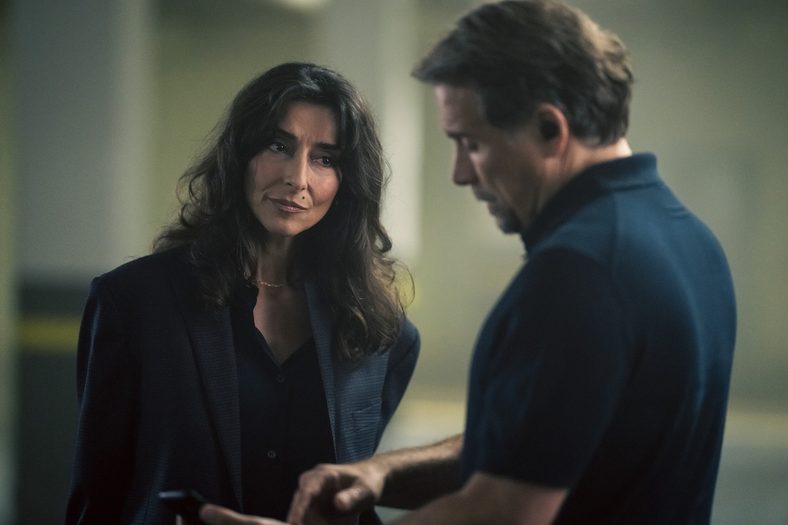 Necar Zadegan as Deputy Chief of Station Nikki Reynard in FBI Season 9 premiere