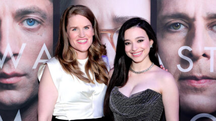 Frances Haugen and Mikey Madison at Social Reckoning premiere