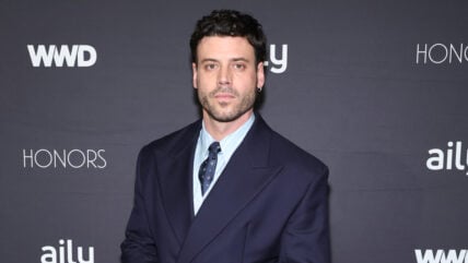 Francois Arnaud on red carpet