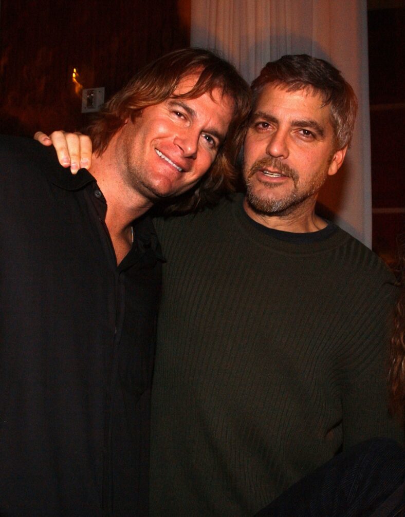 George Clooney & Rande Gerber in 2003