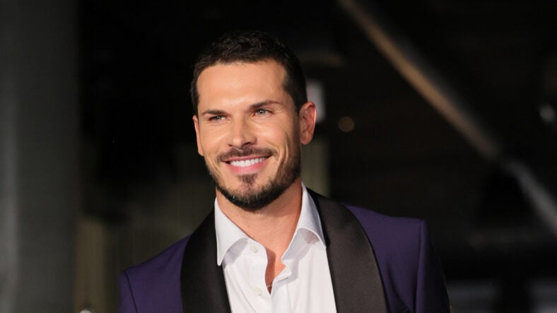 Gleb Savchenko walks the runway for the Blue Jacket Fashion Show Los Angeles 10th Anniversary at W Hollywood on September 29, 2026 in Hollywood