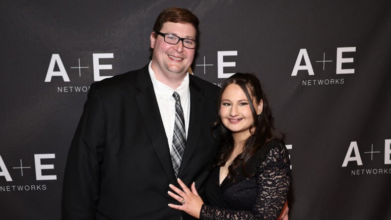 Gypsy Rose Blanchard and ex-husband Ryan Scott Anderson stock photo