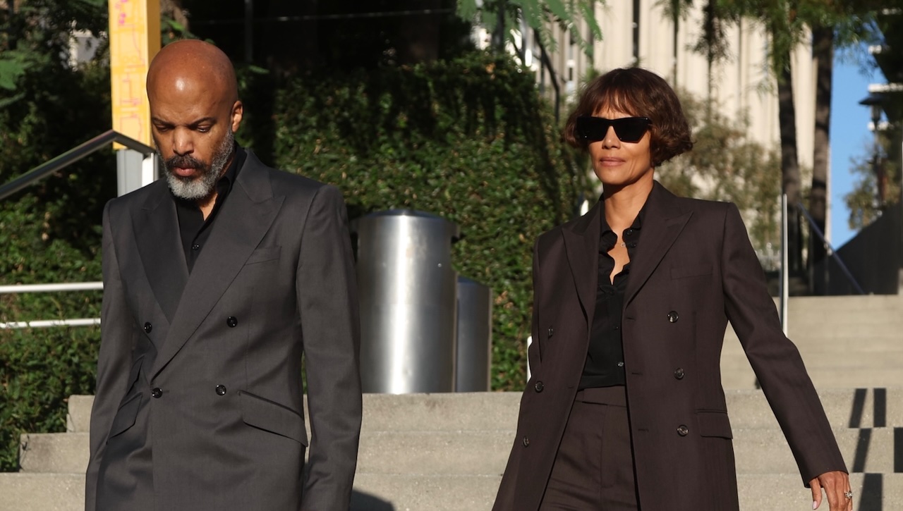 Halle Berry Arrives at L.A. Courthouse with Fiancé Van Hunt Amid Ongoing Custody Dispute with Ex Olivier Martinez