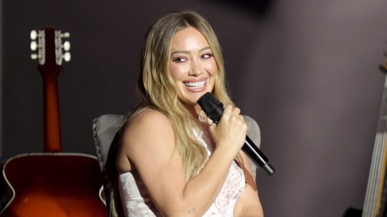 Hilary Duff stock photo