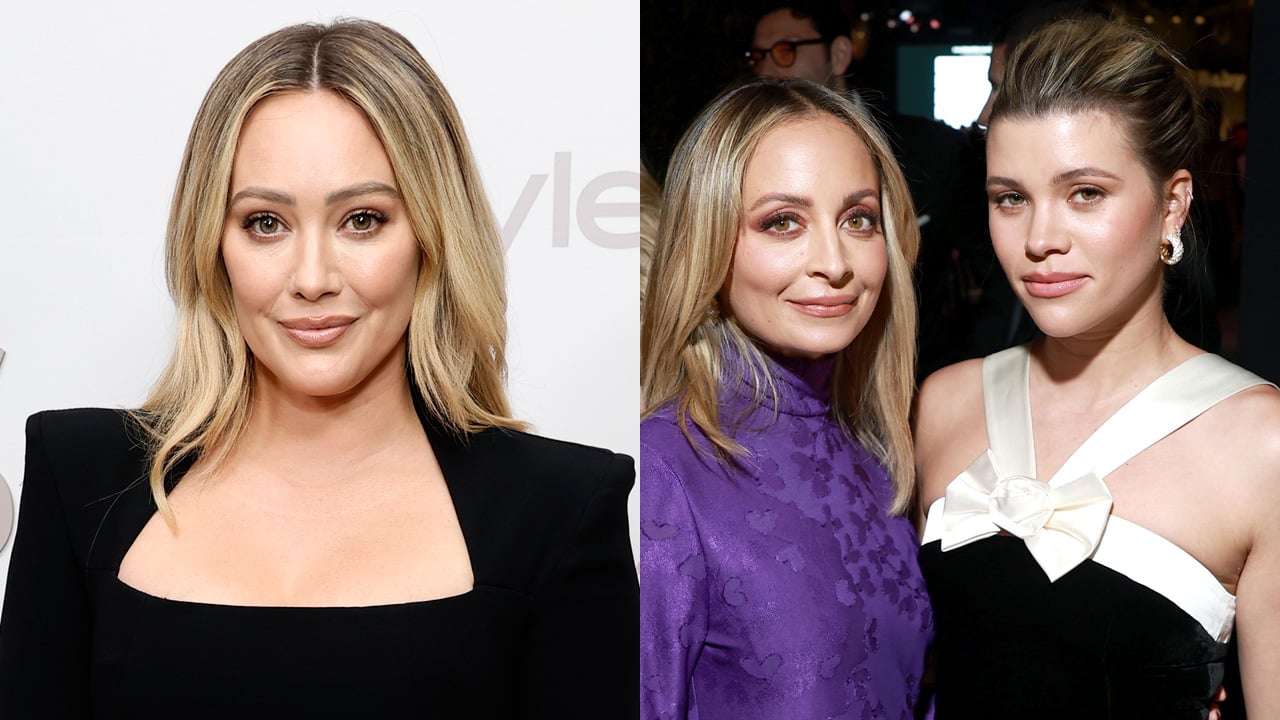Hilary Duff, Nicole Richie, & Sofia Richie Grab Dinner with Their Husbands in Beverly Hills