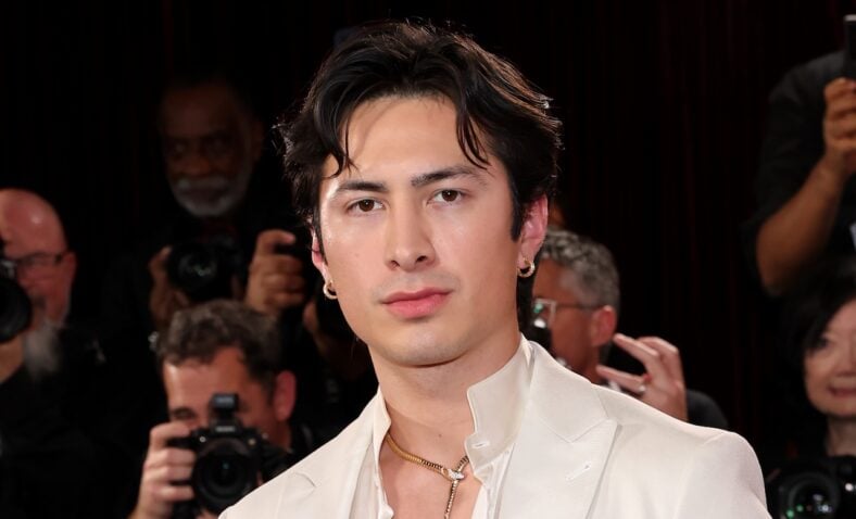 Hudson Williams on the red carpet