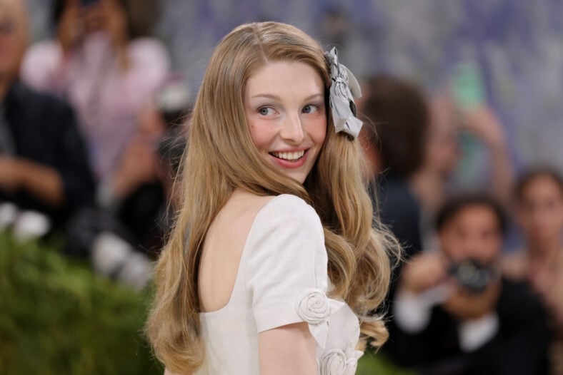 Hunter Schafer attends the 2026 Met Gala celebrating 