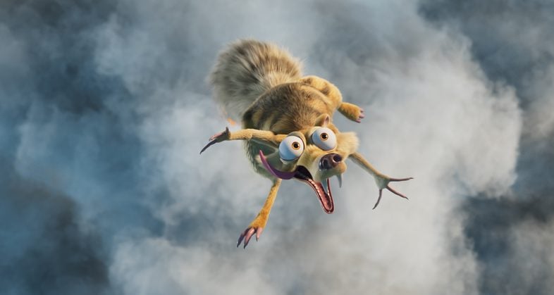 Scrat in ICE AGE: BOILING POINT.