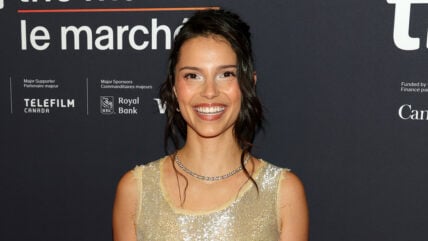 Inde Navarrette attends "DIALOGUES The OBSESSION Obsession with Curry Barker and Inde Navarrette" during the 2026 Toronto International Film Festival