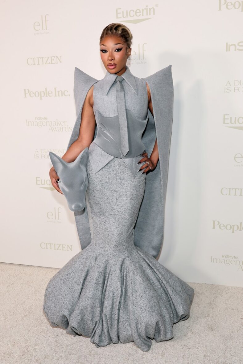 Megan Thee Stallion at InStyle Imagemaker Awards 2026.