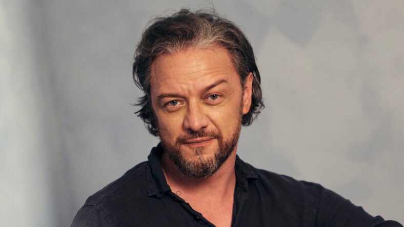 James McAvoy of 'Faith' poses in the Getty Images Portrait Studio presented by IMDb and IMDbPro at InterContinental Toronto Centre on September 12, 2026 in Toronto, Ontario, Canada.