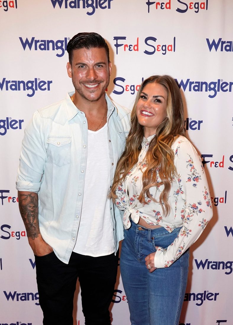 Jax Taylor and Brittany Cartwright attend “A Ride Through the Ages”: Wrangler Capsule Collection Launch at Fred Segal