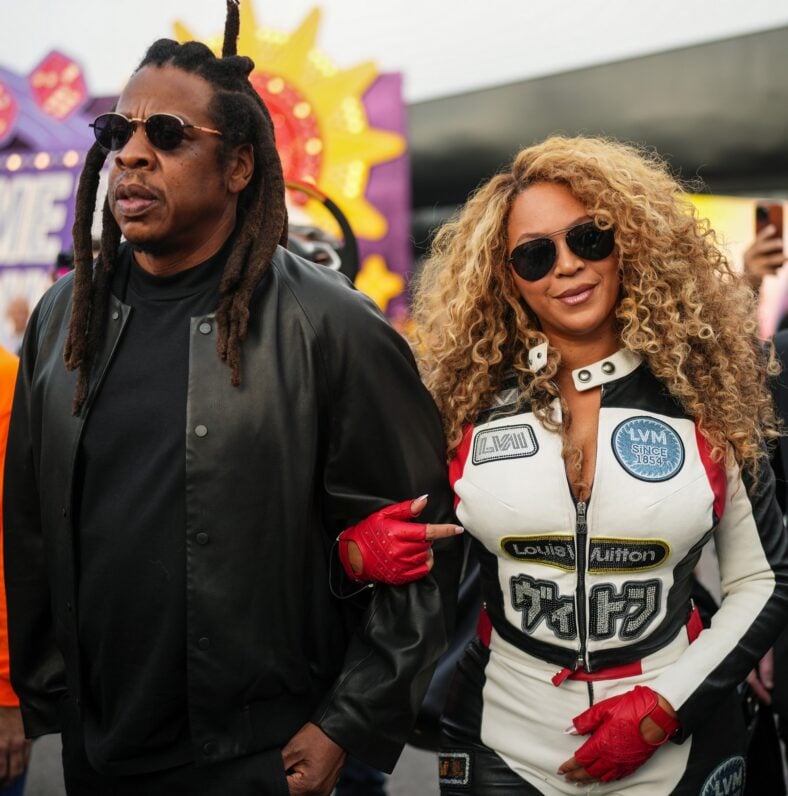 Jay-Z and Beyonce at F1 event in 2025