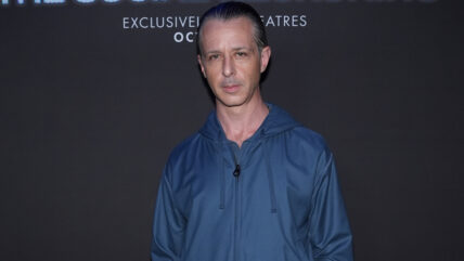 Jeremy Strong at The Social Reckoning premiere.