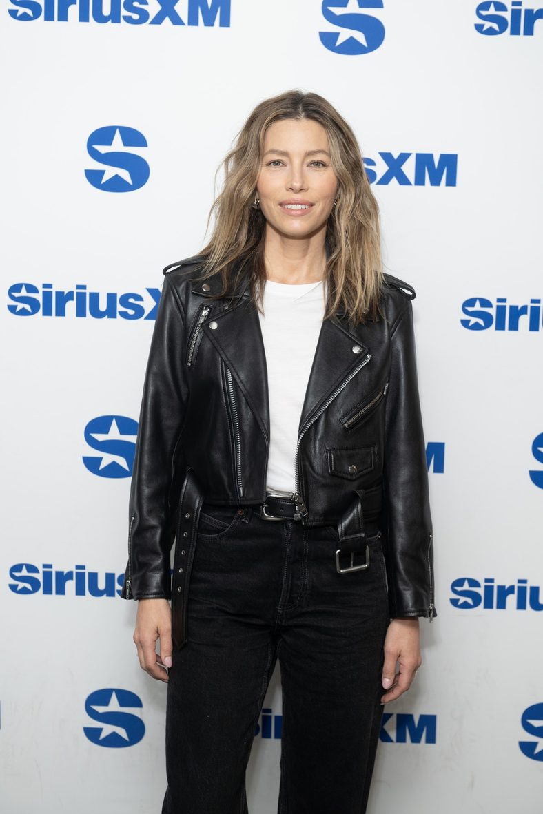 Jessica Biel visits SiriusXM Studios to promote Matchbox
