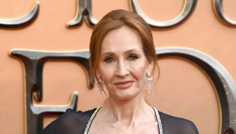 JK Rowling red carpet 2021