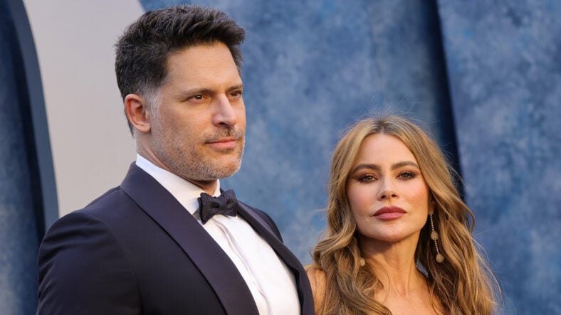 Joe Manganiello and Sofía Vergara attend the 2023 Vanity Fair Oscar Party Hosted By Radhika Jones at Wallis Annenberg Center for the Performing Arts on March 12, 2023 in Beverly Hills, California