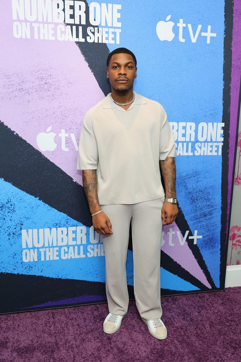 John Boyega attends Number One On The Call Sheet premiere in New York City